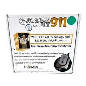 LOGICMARK GUARDIAN ALERT 911 Emergency Alert System Model 30511 NEW Open Box